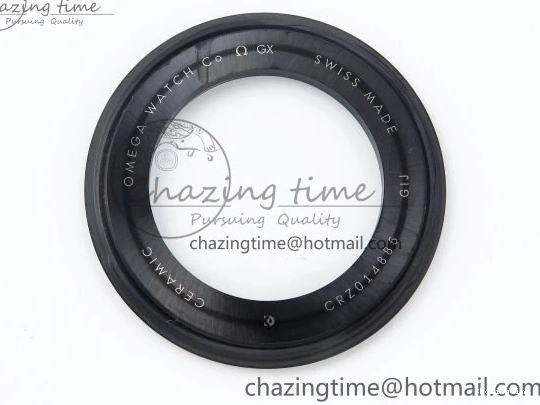 0405 Seamaster 300m 43.5mm Black Ceramic S+F 1:1 Best Edition Black Dial on Black Rubber Strap A WrinkleFree 7731